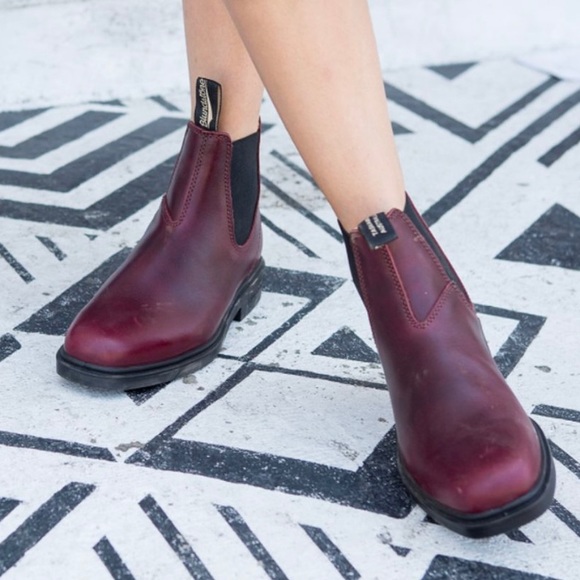 Dress Leather Chelsea Boots Redwood 